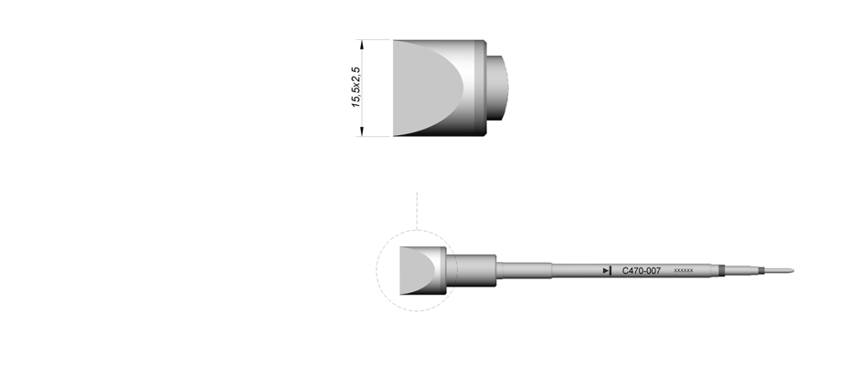C470007 - Cartridge for T470 Comfort handpiece